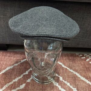 🧢 Borsalino Wool Flat Cap | Made in Italy | Size 60 (L)